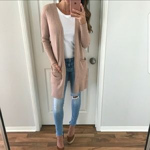 Reposh mauve cardigan
